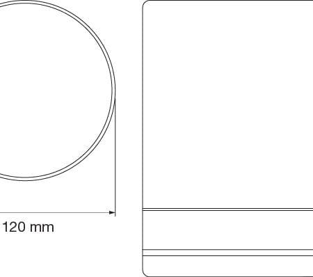 Plafon Cilindro Aluminio Ar111 3010/P