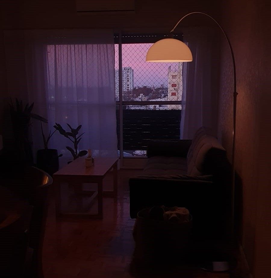 Lampara Pie Arco Acrílico 971A