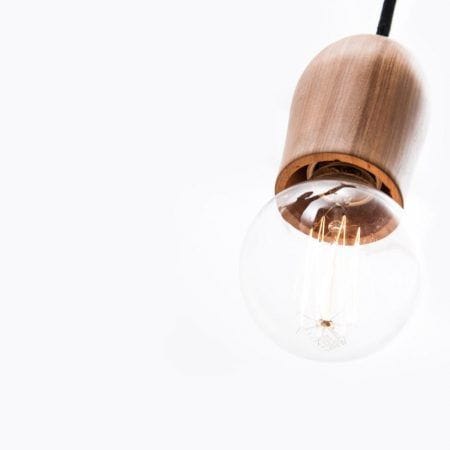 Colgante Hongo Madera