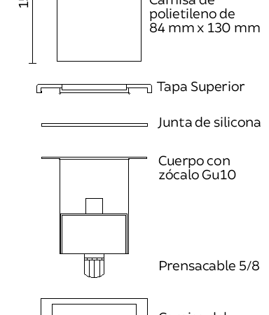 Embutido Piso 3001