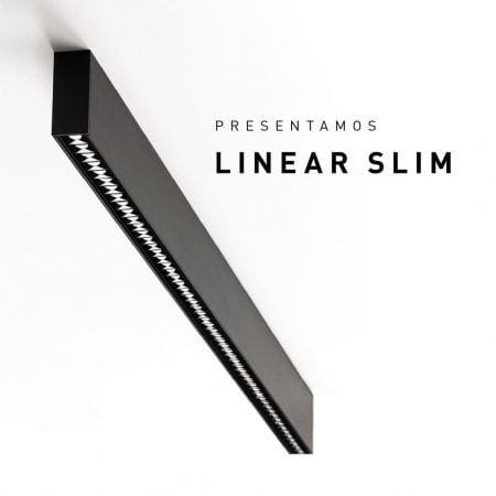 Colgante Linear Slim Difusor Grating 115cm