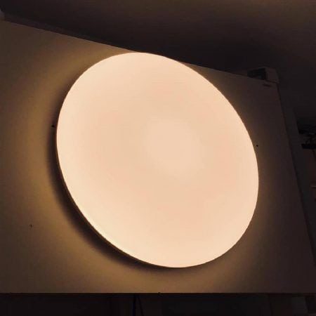 Plafon Aplique Moon 47cm