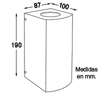 Aplique Bidireccional Convex
