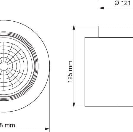 Plafon Monovolumen 2406/A
