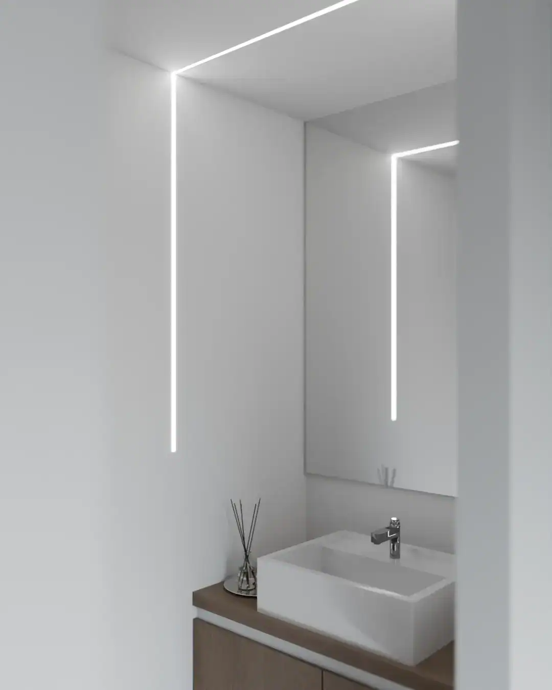 Perfil Led Empotrable PE