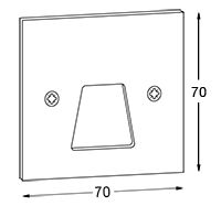 Embutido Pared Vivere Caja Mignon