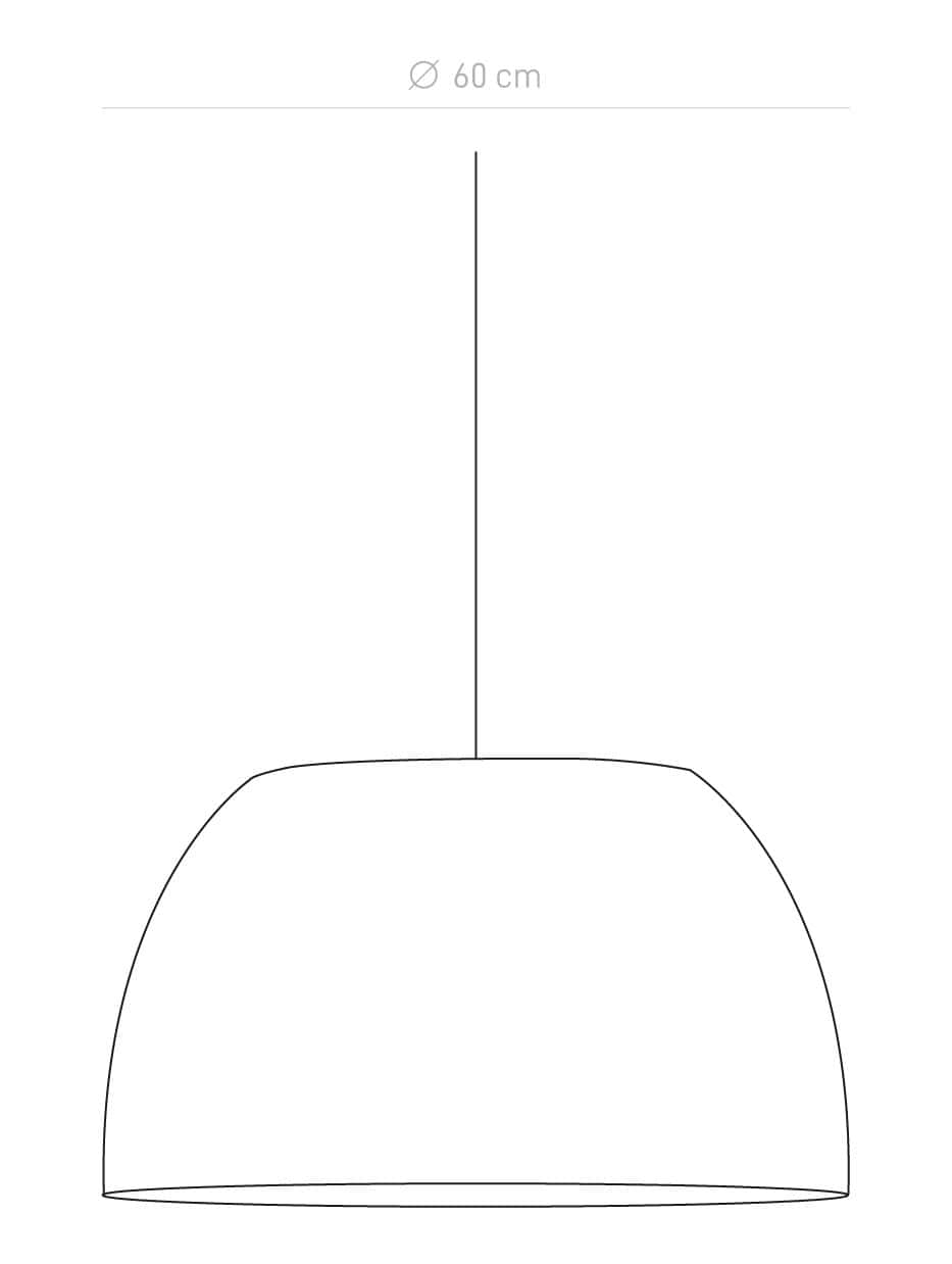 Colgante Renata XL 60cm