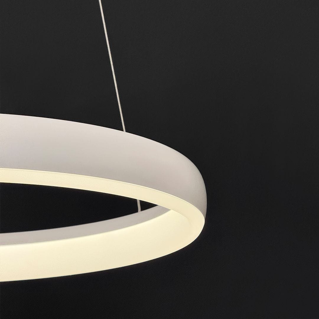 Colgante Gers 80cm Blanco Dimerizable