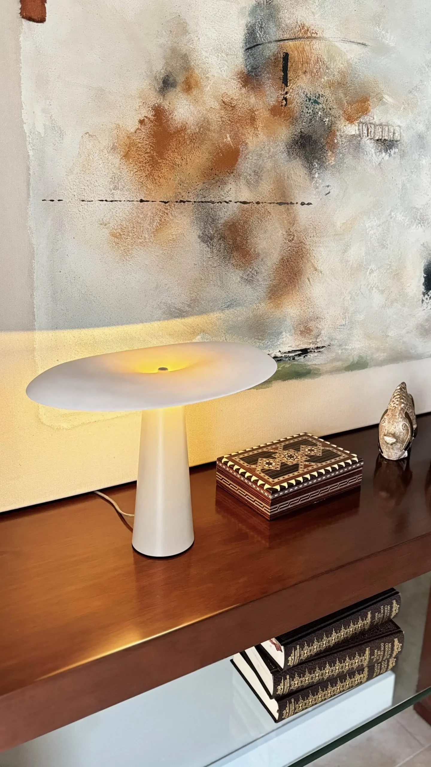 Lampara de Mesa Alba