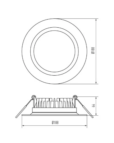 Embutido Liv L 20w - Imagen 9