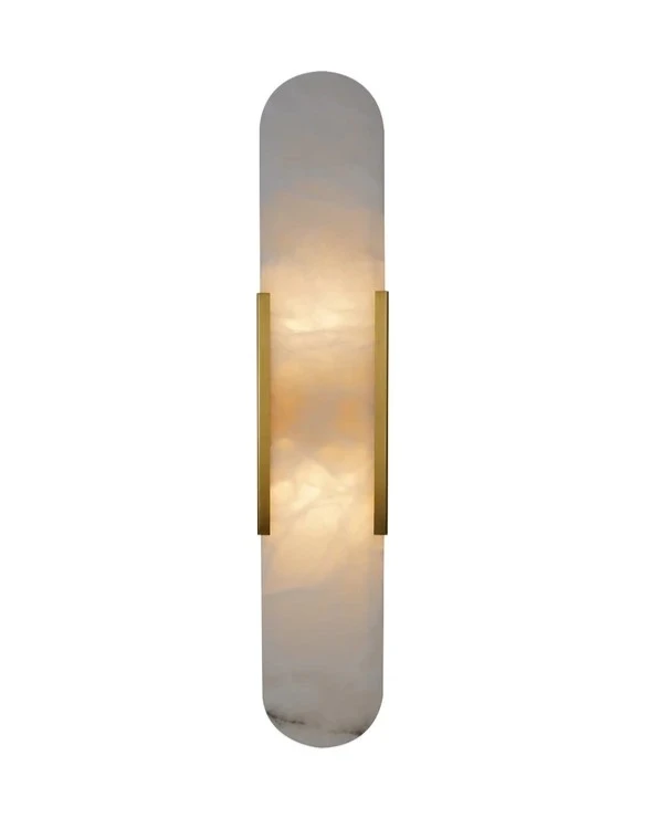 Aplique Aura 50cm Alabastro